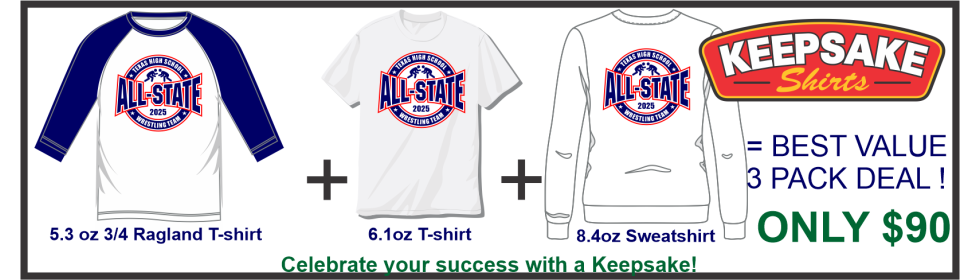 All State Wrestling 3 Pack